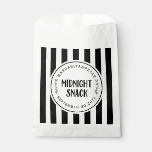 Trouwgunst Midnight Snack met Vette Streep Bedankzakje