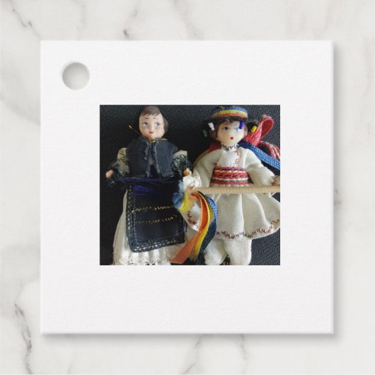 Trouwgunstlabels Bedankjes Labels (Voorkant)