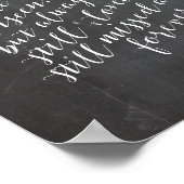 Trouwherdenking in liefdevolle herinnering, rouw, poster (Hoek)