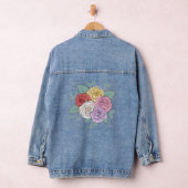 Trouwjas met bloemenprint – Bruid & Bruidsmeisjes Denim Jacket (Hangar)