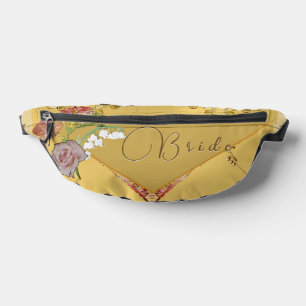 Trouwjurk Bloemenprint Cut Naai Tas