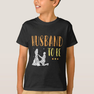 Trouwjurk Bruid Bachelor Bruidegom Feest Team T-shirt