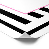 Trouwjurk Bruid Dames Bruiloft Afteltelling Feest Poster (Hoek)