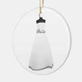 Trouwjurk Bruid Ornament (Links)