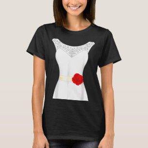Trouwjurk Bruidsfeest Jonggezellenfeest Cadeau T-shirt