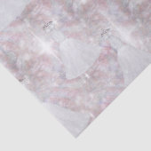 Trouwjurk Bruidsjurk Pastel Glitterende Lichtjes Tissuepapier (Detail)