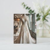Trouwjurk, Postcrossing Briefkaart (Staand voorkant)