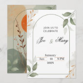 Trouwkaart Bedankkaart (Voorkant / Achterkant)