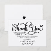 Trouwkaart Bedankt Bruiloft Rustieke Betrokkenheid Kaart (Voorkant / Achterkant)