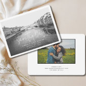 Trouwkaart Florence Italië Save the Date Kaart