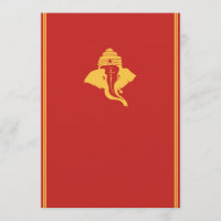 Trouwkaart Heer Ganesh