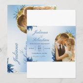 Trouwkaart Kaart (Voorkant / Achterkant)