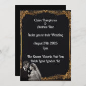 Trouwkaart kaart (Voorkant / Achterkant)