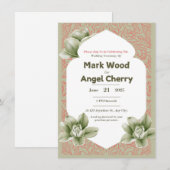 Trouwkaart Kaart (Voorkant / Achterkant)