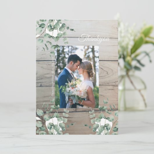 Trouwkaart Kaart (Staand voorkant)