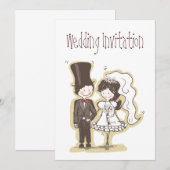 Trouwkaart Kaart (Voorkant / Achterkant)