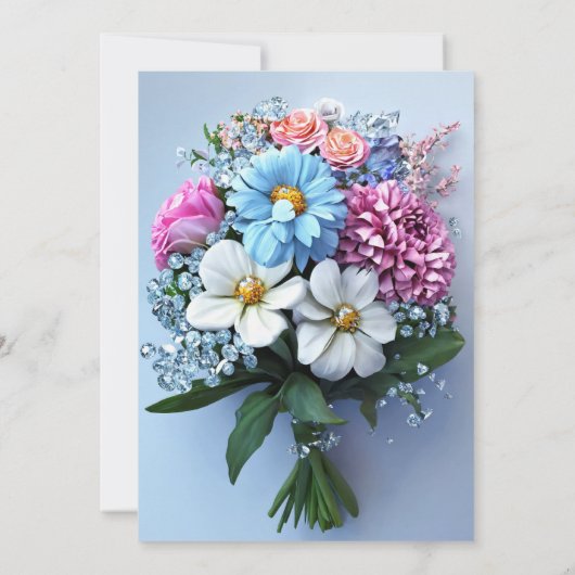 trouwkaart  kaart (Achterkant)