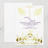 Trouwkaart Kaart (Voorkant / Achterkant)