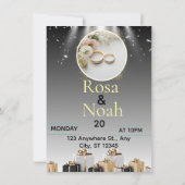 trouwkaart kaart (Achterkant)