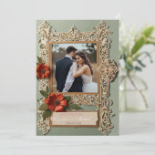 trouwkaart kaart (Staand voorkant)