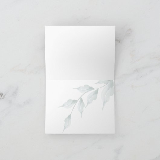 Trouwkaart | Koraal en Lila Aquarel Bloemen Notitiekaartje (Binnen)