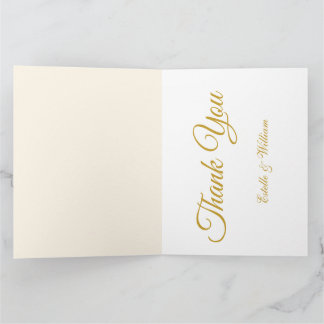 Trouwkaart met Pastel Bloemendesign Bedankkaart