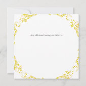 Trouwkaart Rond Ontwerp Save the Date Kaart (Achterkant)