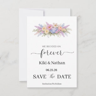 Trouwkaart Save the Date