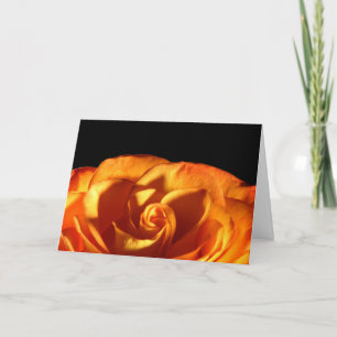 Trouwkaart 'Sunset Rose'