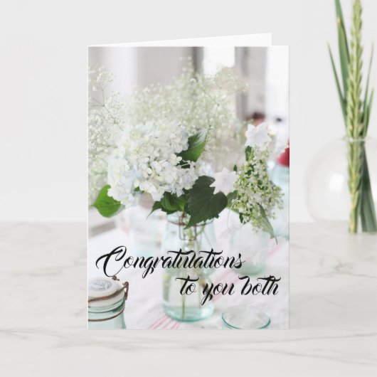 Trouwkaart - Van harte gefeliciteerd met jullie hu Kaart (Voorkant)
