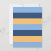 Trouwkaart voor Bestemming Trouwdag Opslaan Save The Date (Achterkant)