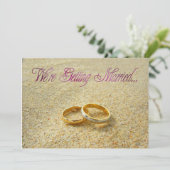 Trouwkaart - We Gaan Trouwen Kaart (Staand voorkant)