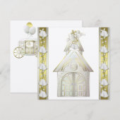 Trouwkaarten  4.25" x 5.5" kaart (Voorkant / Achterkant)