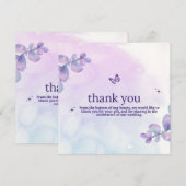 trouwkaarten budget boodschap Betoverd Kaart (Voorkant / Achterkant)