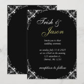 Trouwkaarten Kaart (Voorkant / Achterkant)