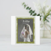 Trouwkaarten Save The Date (Staand voorkant)