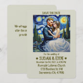 " TROUWKAARTJE " KAART (Voorkant / Achterkant)