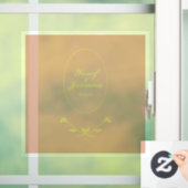 Trouwkoppel Transparante Vloer Sticker en Decal (Huis)