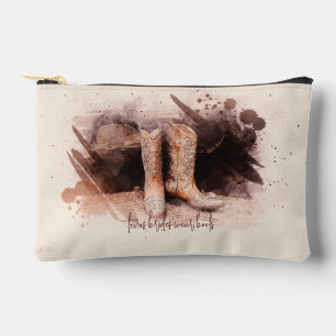 Trouwlaarzen bij de houtstapel Aquarel Etui