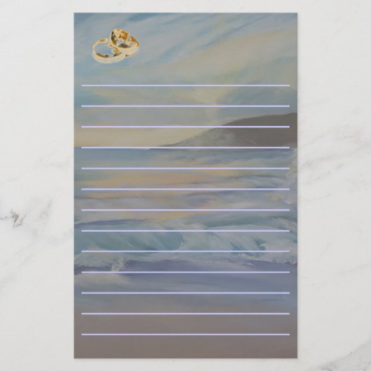 trouwlijstplanner briefpapier (Voorkant)