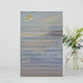 trouwlijstplanner briefpapier (Staand voorkant)