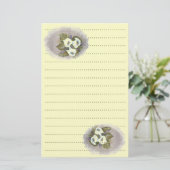 trouwlijstplanner briefpapier (Staand voorkant)