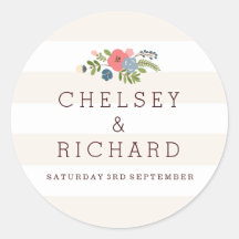 Trouwlint - roze Sticker