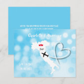 Trouwlocatie Italië Bewaar De Datum Save The Date (Voorkant / Achterkant)