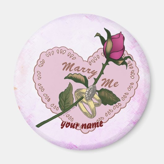 Trouwmagneet Magneet (Voorkant)