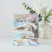 trouwmenu (Staand voorkant)