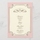 {} trouwmenu menu (Voorkant)