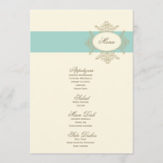 {} trouwmenu menu