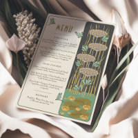 Trouwmenu Victorian Dreams Libellen