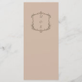 Trouwmenu Whispering Pampas Menu (Achterkant)